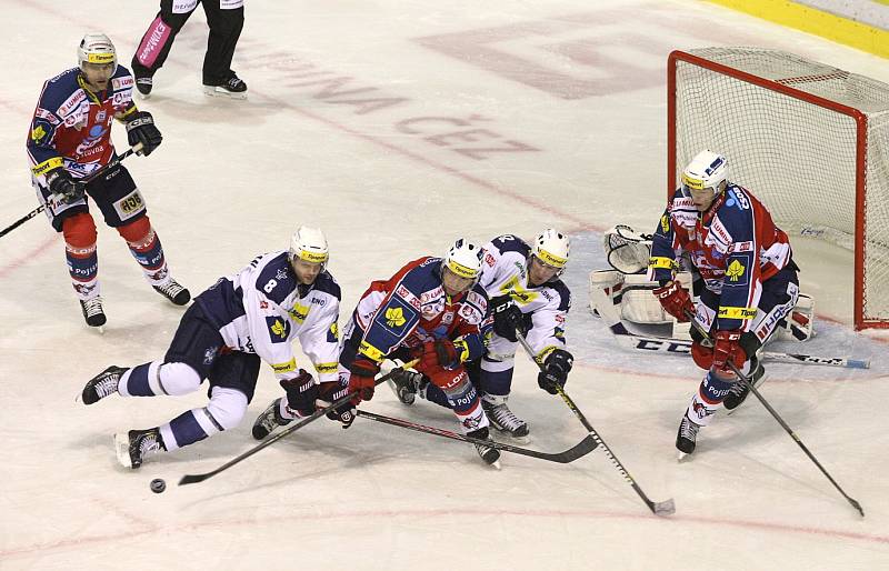 Rytíři Kladno - HC ČSOB Pojišťovna Pardubice, 43. kolo ELH 2013-14, 28.1.14