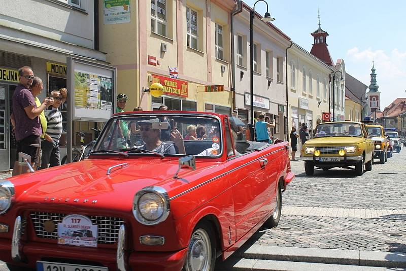 Slánský okruh 2018 navštívil v rámci oslav 100. výročí založení Československa i prezident T.G. Masaryk