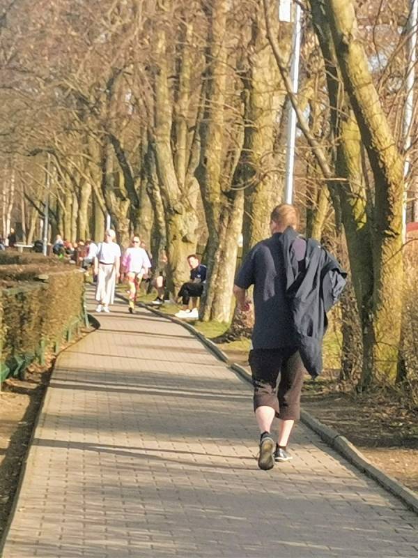 Kladenské Sletiště zažilo ve středu odpoledne invazi návštěvníků.