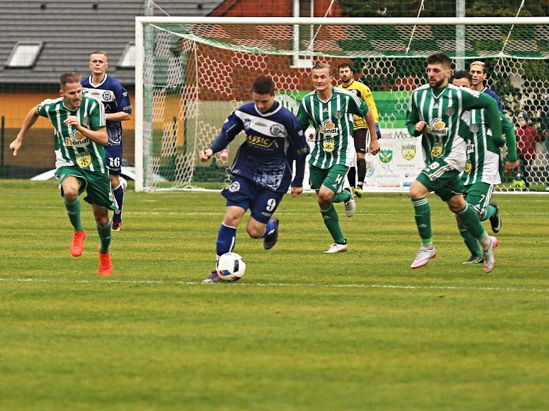 Sokol Hostouň - SK Kladno 1:3, Divize B, 8. 10. 2017