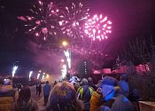 Novoroční ohňostroj Kladno otevřel ve středočeském městě rok 2023.