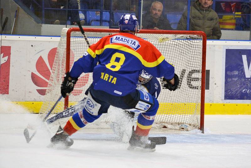 Kladno prohrálo v taháku WSM ligy s Českými Budějovicemi 1:2. 