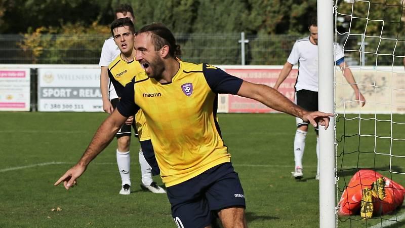 SK Hřebeč - FK Kosoř 2:1 (2:1), KP, 16. 10. 2021