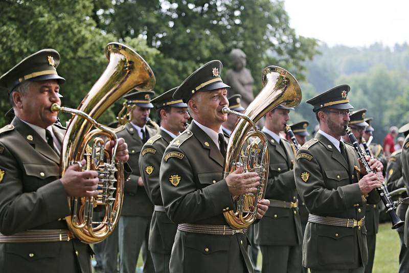 Pietní akt k 76. výročí vyhlazení obce Lidice