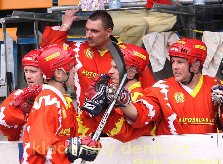 KEB Kladno - Hradec Králové 6:2 (2:0, 2:1, 2:1), 2. finále extraligy hokejbalu 2008/9, hráno10.5.2009