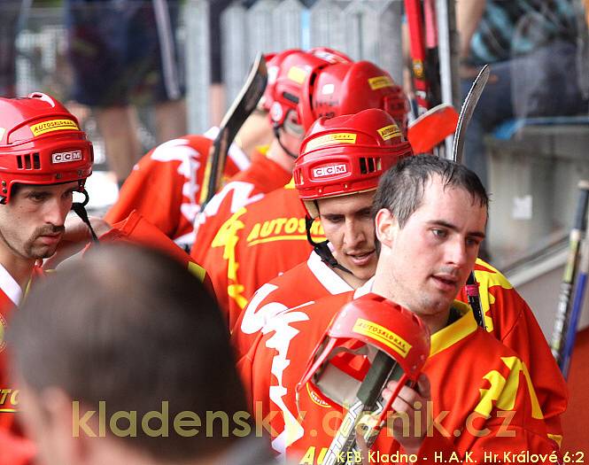 KEB Kladno - Hradec Králové 6:2 (2:0, 2:1, 2:1), 2. finále extraligy hokejbalu 2008/9, hráno10.5.2009