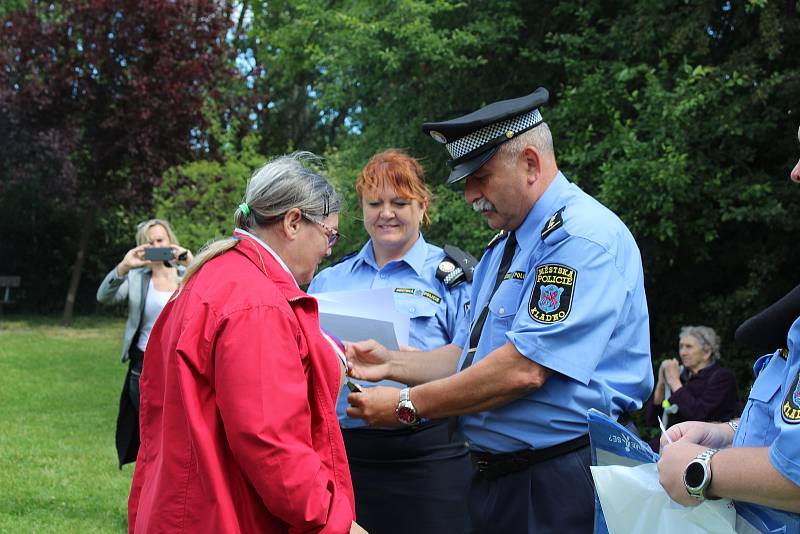 V Sítenském údolí se uskutečnil Seniorský desetiboj pořádaný Městskou policií Kladno.