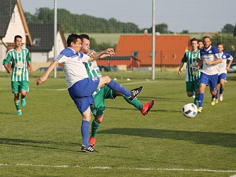 Sokol Hostouň - Slovan Velvary 3:0, Divize B, 3. 6. 2018