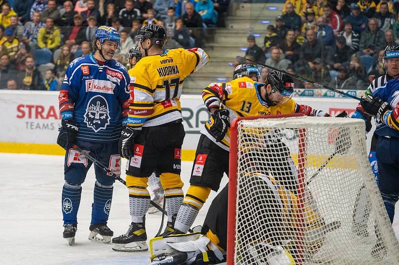 Druhá třetina Rytíři Kladno vs. Verva Litvínov 2:1. (19.6.2021)