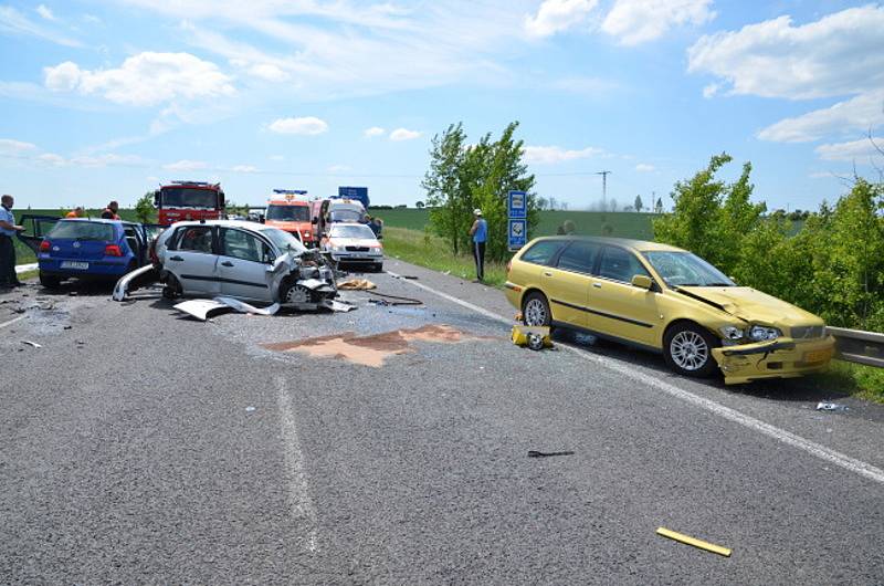 Tragická nehoda u Slaného