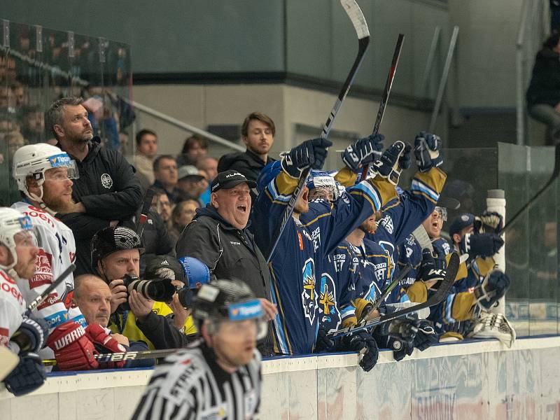 Kladno porazilo Piráty 2:1 dvěma góly z hokejky Jaromíra Jágra.