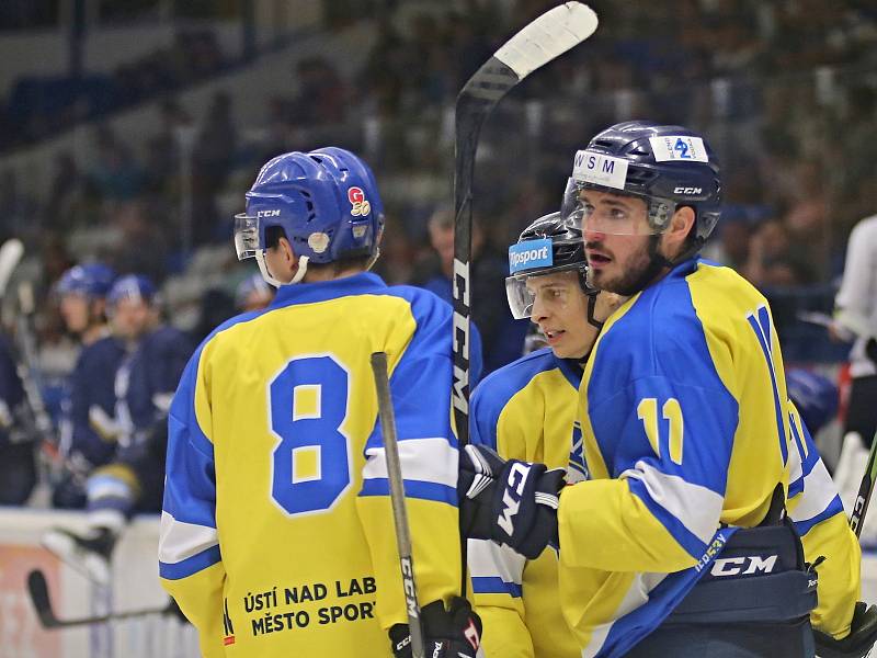 Rytíři Kladno – HC Ústečtí Lvi 6:4, příprava 21. 8. 2018