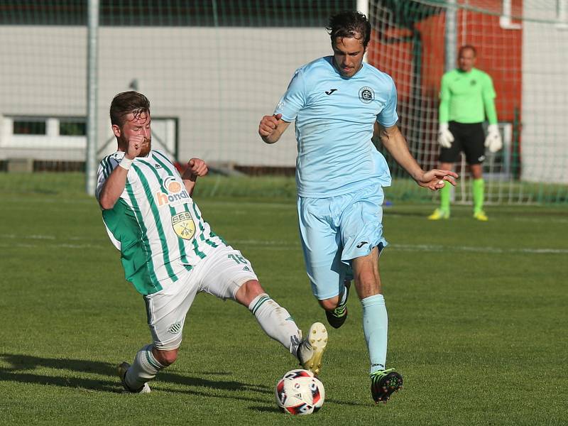 Sokol Hostouň - FC CHOMUTOV 3:0 (1:0), Divize sk. B, 4. 6. 2017