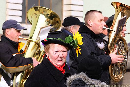 Masopustní rej v Horním Bezděkově 2009