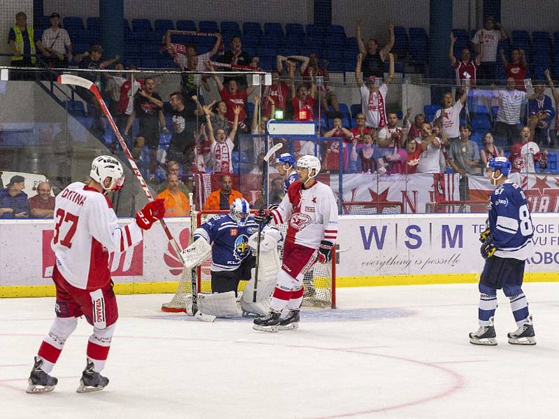 Kladno v úvodu sezony přehrálo doma Slavii 3:2.