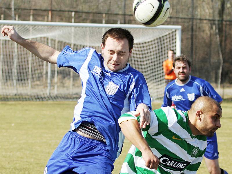 SK Hřebeč - SK Lhota 1:1 (1:1) , utkání I.A, tř. 2011/12, hráno 17.3.2012