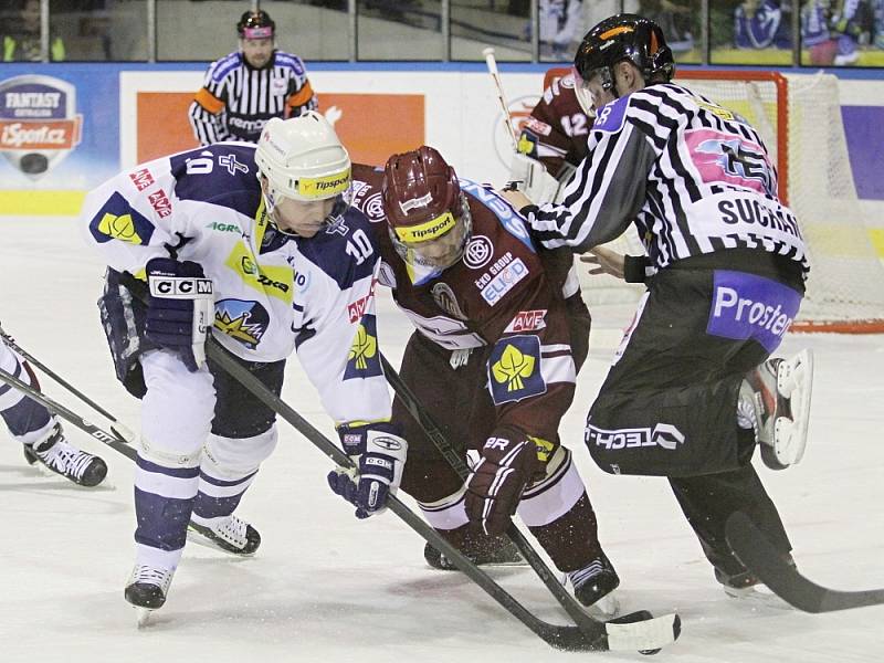 HC Rytíři Kladno - HC Sparta Praha  2:5,  ELH 2013/14, hráno 15. 11. 2013