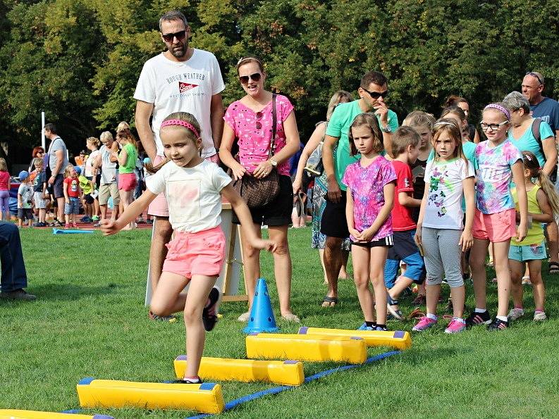 Atletika pro děti opět v Kladně 2016.