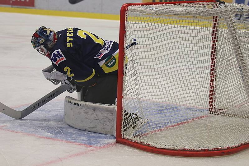 Hokejová Chance liga: Rytíři Kladno - HC Slovan Ústí nad Labem 3:2.