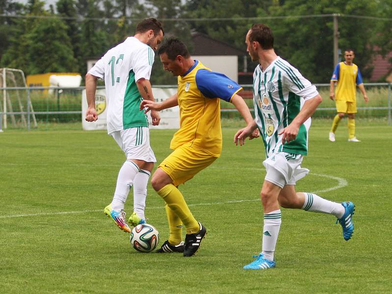 Sokol Hostouň - SK Rakovník 2:3, A1A - "Ondrášovka krajský přebor", 13. 6. 2015