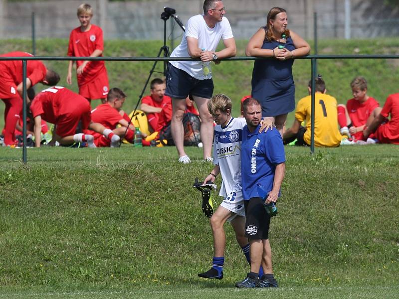 Kladenský pohár 2017. Turnaj pro kategorii U15 proběhl poslední červencový víkend na Stadionu Františka Kloze