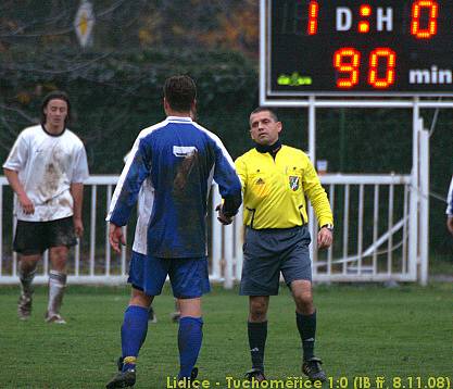 Lidice - Tuchoměřice 1:0 (I.B.tř.,8.11.08) 