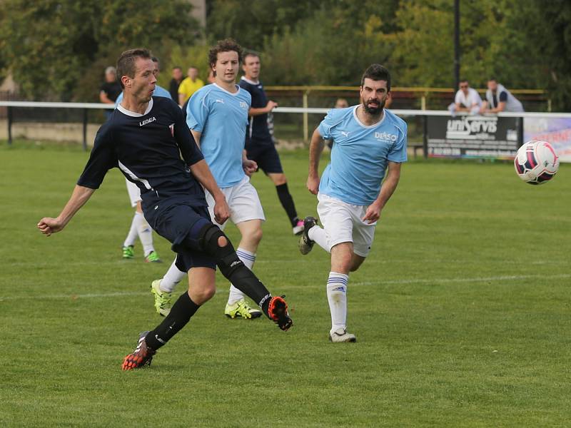 SK Hřebeč - Baník Libušín 2:1pk, I.B třída sk. A, 1. 10. 2016