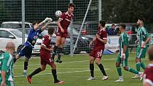 Sokol Hostouň - Sparta Praha U19 2:2, přátelské přípravné utkání 21.7. 2021