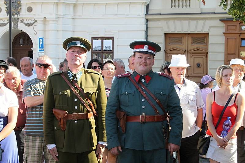 Slánský okruh 2018 navštívil v rámci oslav 100. výročí založení Československa i prezident T.G. Masaryk