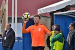 Slaný (v oranžovém) - Lubná 6:3. Michal Čablík