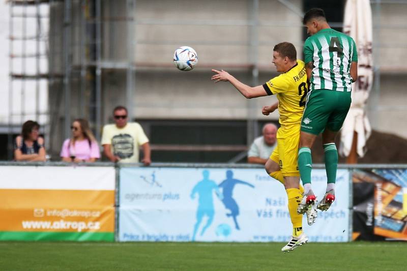 Sokol Hostouň - FK ROBSTAV Přeštice 1:0 / ČFL /28. 8. 2022