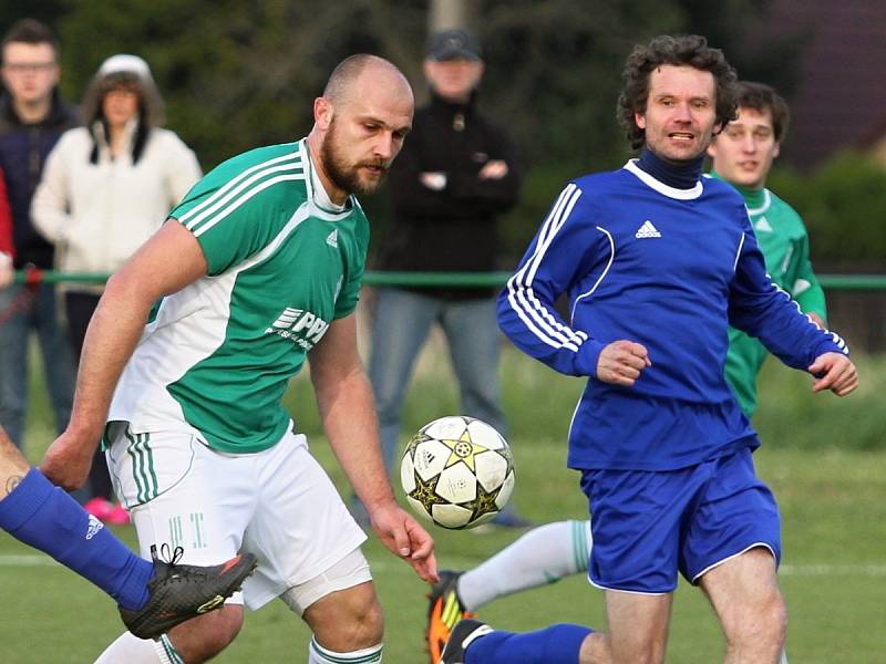 Sokol Hostouň - SK Hvozdnice 1:1, I.A. tř., 4.5.2014