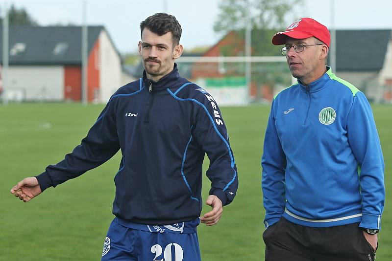 Sokol Hostouň - SK Kladno 2:0, Divize B, 28. 4. 2019