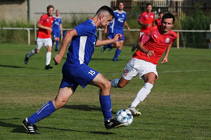 AFK Tuchlovice - TK Slovan Lysá nad Labem 2:1 (2:1), KP 18. 6. 2022