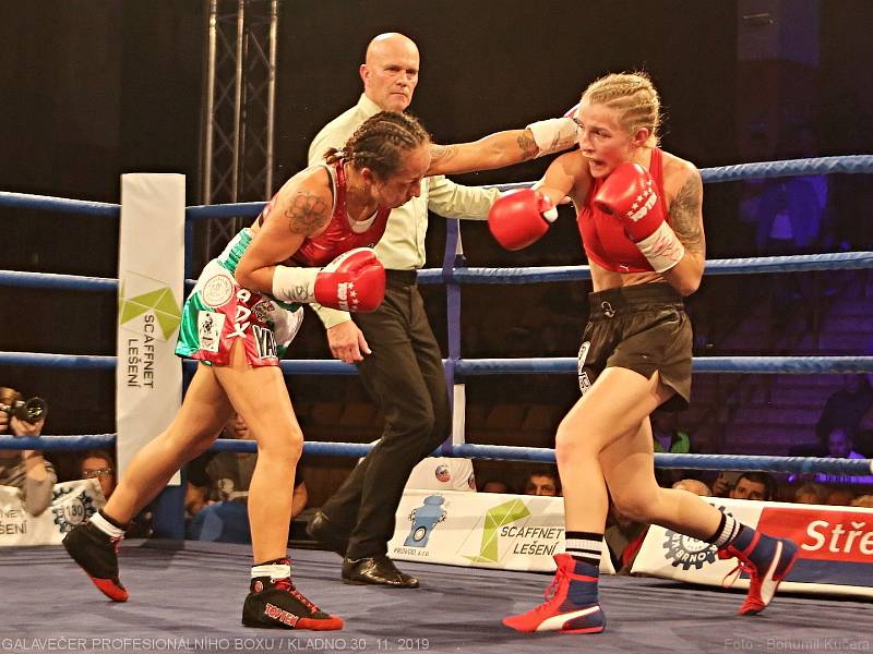 Fabiána Bytyqi vs Anna Arrazola // Galavečer profesionálního boxu BOXING LIVE / Kladno 30. 11. 2019