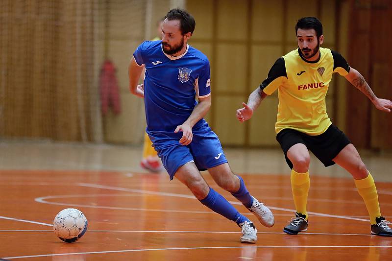 Futsal II. liga západ - Kladno - Ústí nad Labem 2:6.