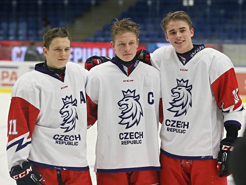 Česká republika - Finsko 3:2 sn, příprava U17 - 30. 12. 2018 Čez Stadion Kladno