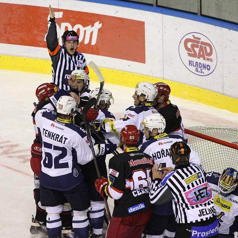 Rytíři Kladno - Mountfield Hradec Králové, 31k. kolo ELH 2013-14,15.12.13