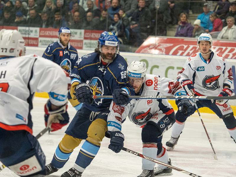 Kladno porazilo Piráty 2:1 dvěma góly z hokejky Jaromíra Jágra.