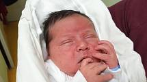 LUKÁŠ HANZL, VELTRUSY. Narodil se 7. ledna 2018. Po porodu vážil 4,25 kg a měřil 54 cm. Rodiče jsou Gabriela Titěrová a Tomáš Hanzl. (porodnice Slaný)