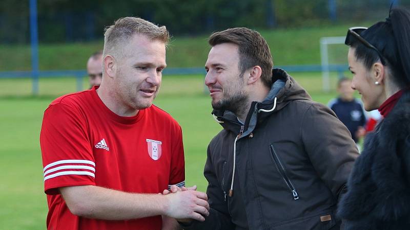 SK Baník Libušín - FC Čechie Velká Dobrá 3:1 (2:1), I.A tř., 16. 10. 2021