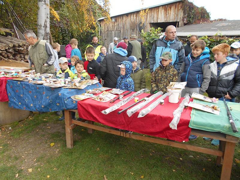 Dětské rybářské závody Vendy cup.