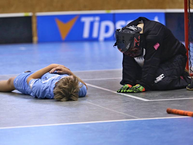 Tygři remizovali s Nosorožci 1:1, parádní podívaná!  / Školní florbalová liga Kladno, 3. kolo, 6. ročník/ Školní florbalová liga Kladno, 3. kolo, 6. ročník