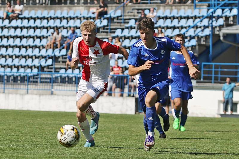 SK Kladno - SK Slavia Praha - fotbal mládež B 0:3 (0:1), ČLD U19, 7. 8. 2022