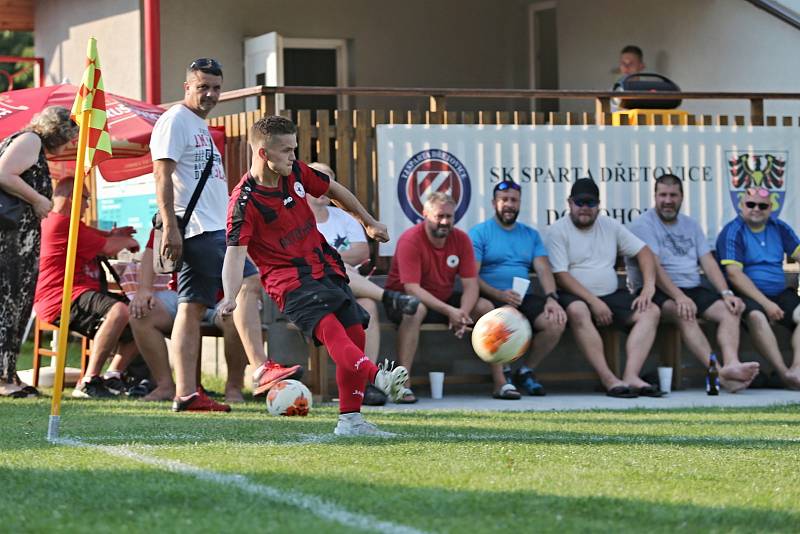 Dřetovice - Švermov 2:9, O pohár starostky obce Dřetovice, finále 9. 8. 2020