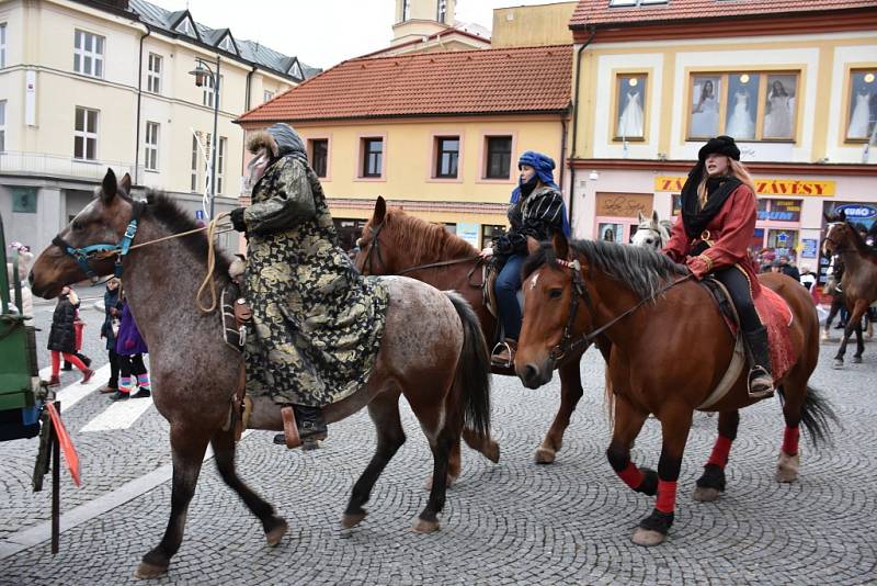 Tříkrálový průvod prošel Kladnem.