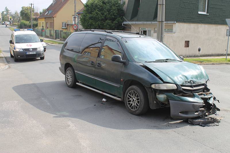 Nehoda se stala v sobotu nedlouho před polednem.