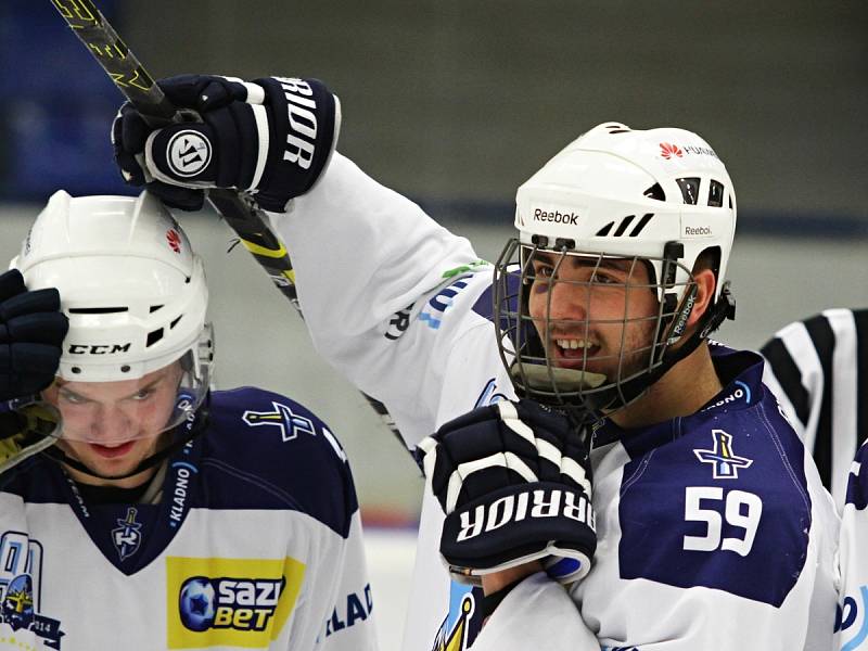 Rytíři Kladno – Salith Šumperk 7:2, 1. liga LH 2014-15, 31. 1. 2015