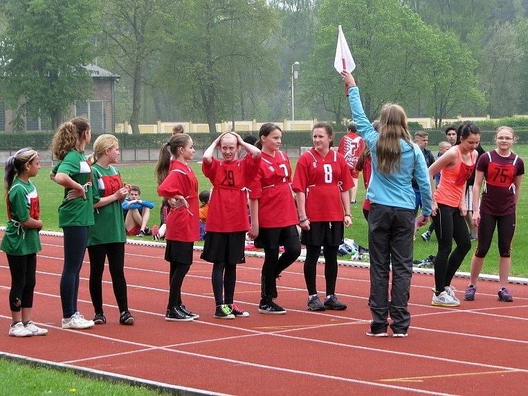 Okresní kolo Odznaku všestrannosti olympijských vítězů. 