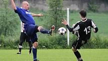 Čechie Velká Dobrá - SK Hřebeč 1:0 , utkání I.B stč. kraj, tř. 2012/13, hráno 1. 6. 2013